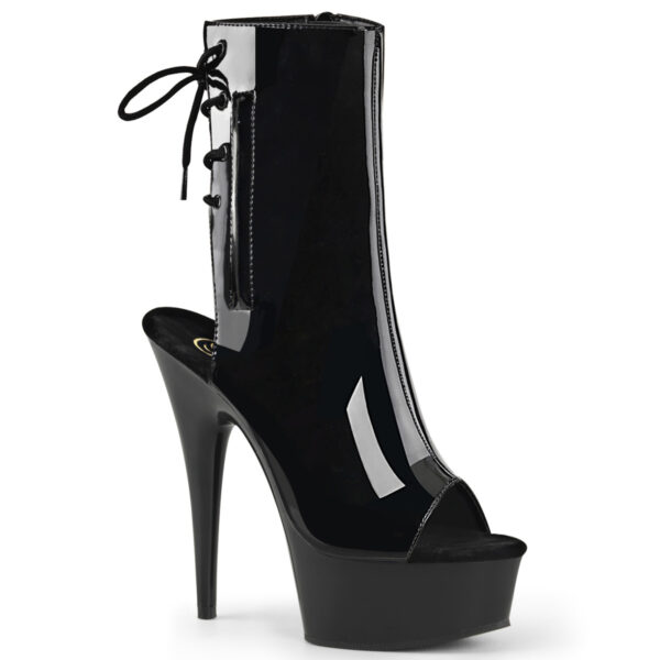 6" Heel, 1 3/4" PF Open Toe/Heel PF Ankle Boot