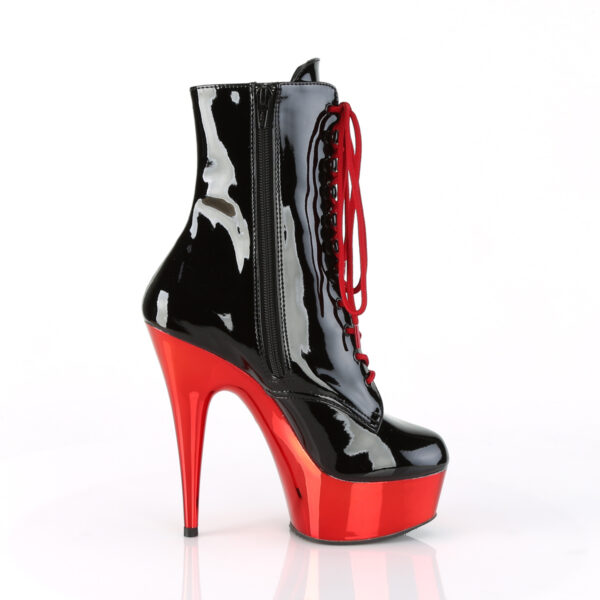 6" Heel, 1 3/4" PF Lace-up Ankle Boot, Side Zip - Image 5