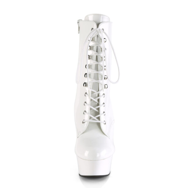 6" Heel, 1 3/4" PF Lace-Up Ankle Boot, Side Zip - Image 2