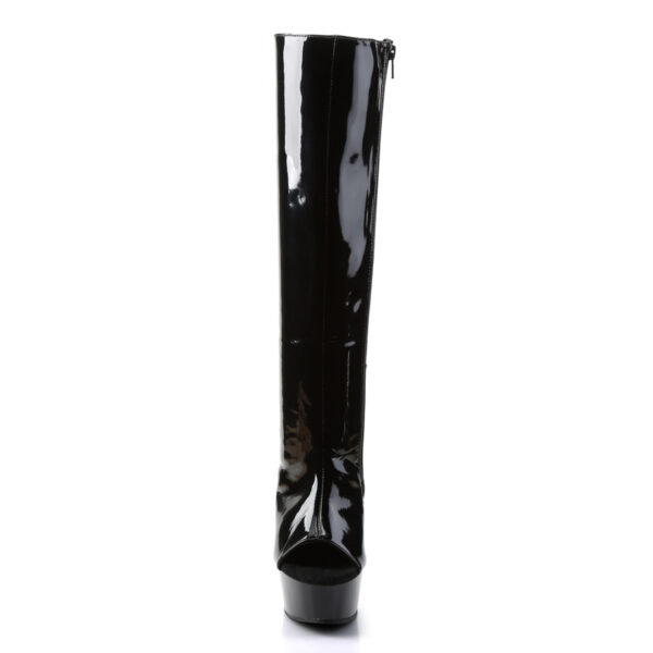 6" Heel, 1 3/4" PF Open Toe/Heel Knee Boot - Image 2