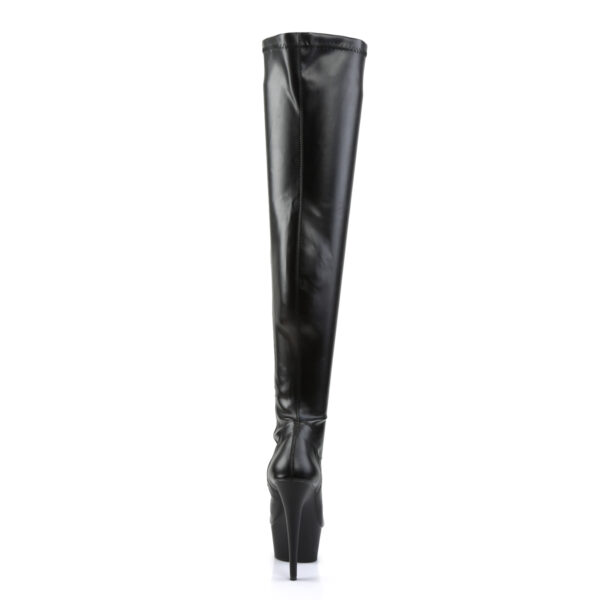 6" Heel, 1 3/4" PF Thigh High Boot, Side Zip - Image 4