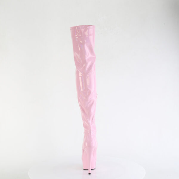 6" Heel, 1 3/4" PF Stretch Thigh Boot,  12" Side Zip - Image 4