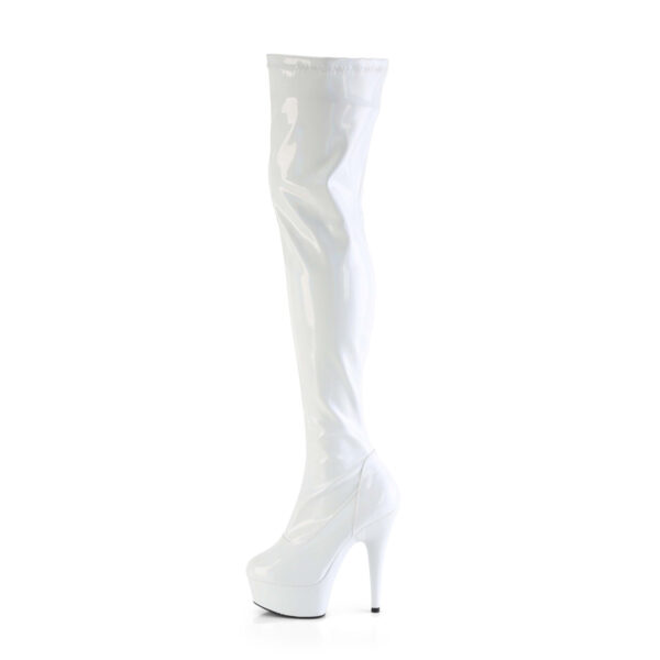 6" Heel, 1 3/4" PF Stretch Thigh Boot,  12" Side Zip - Image 3