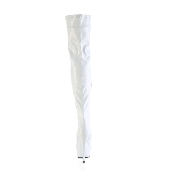 6" Heel, 1 3/4" PF Stretch Thigh Boot,  12" Side Zip - Image 4