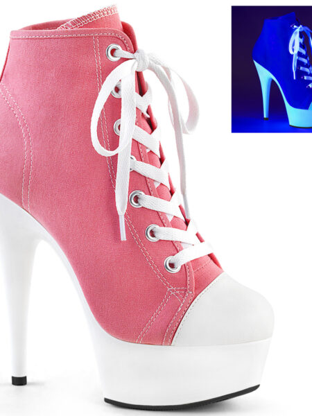 6" Heel, 1 3/4" P/F Sneaker, Side Zip