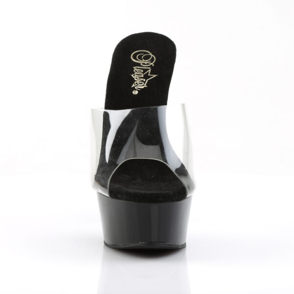 6" Heel, 1 3/4" Platform Peep Toe Slide - Image 2