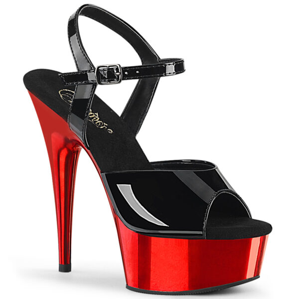 6" Heel, 1 3/4" PF Ankle Strap Sandal