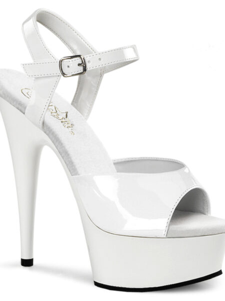 6" Heel, 1 3/4" PF Ankle Strap Sandal