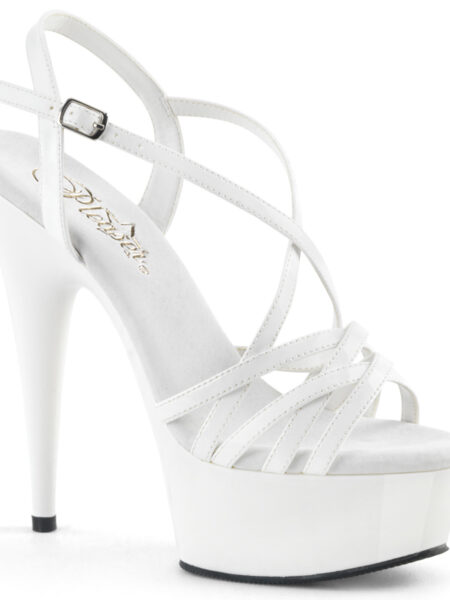 6" Heel, 1 3/4" PF Criss-Cross Strap Sandal