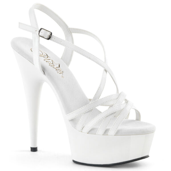 6" Heel, 1 3/4" PF Criss-Cross Strap Sandal