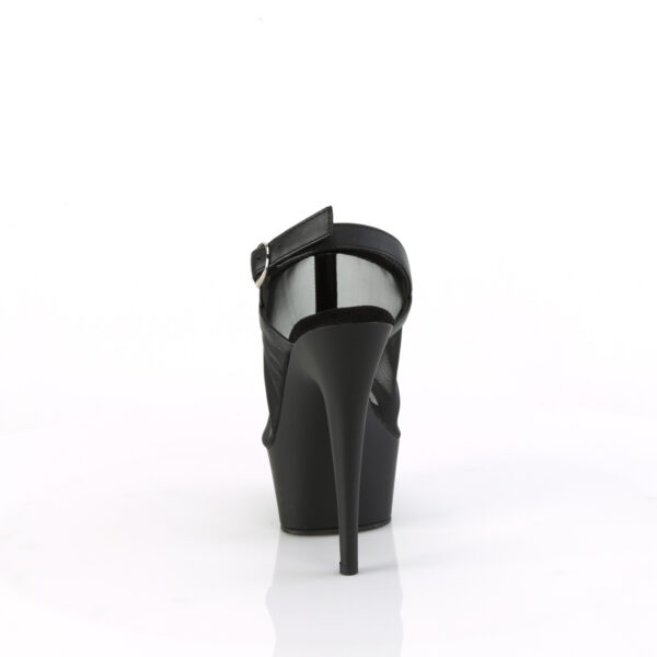 6" Heel, 1 3/4" PF Mesh Sling Back Sandal - Image 4