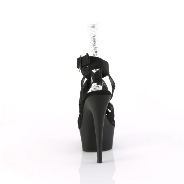 6" Heel, 1 3/4" PF Criss Cross Ankle Strap Sandal - Image 4