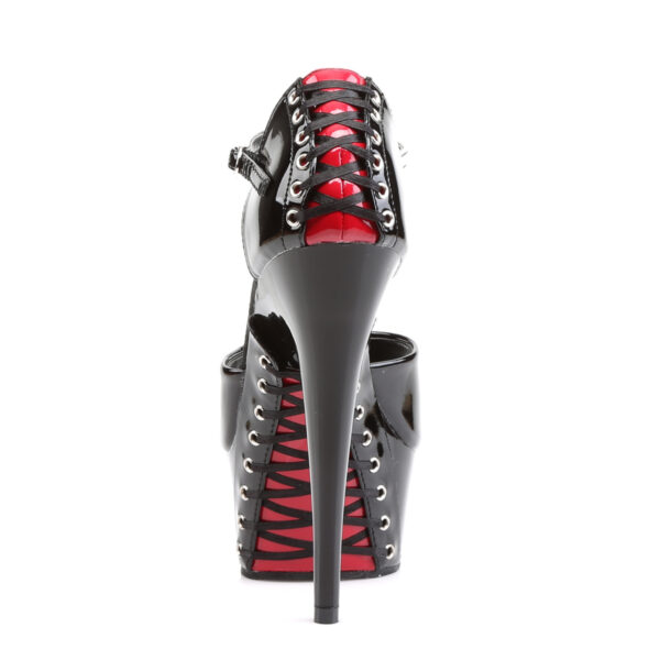 6" Heel, 1 3/4" PF d'Orsay Sandal w/ Corset Lacing - Image 4