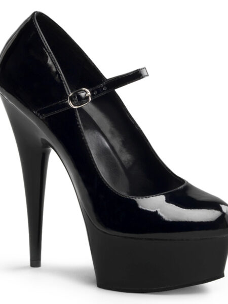 6" Heel, 1 3/4" PF Mary Jane Pump