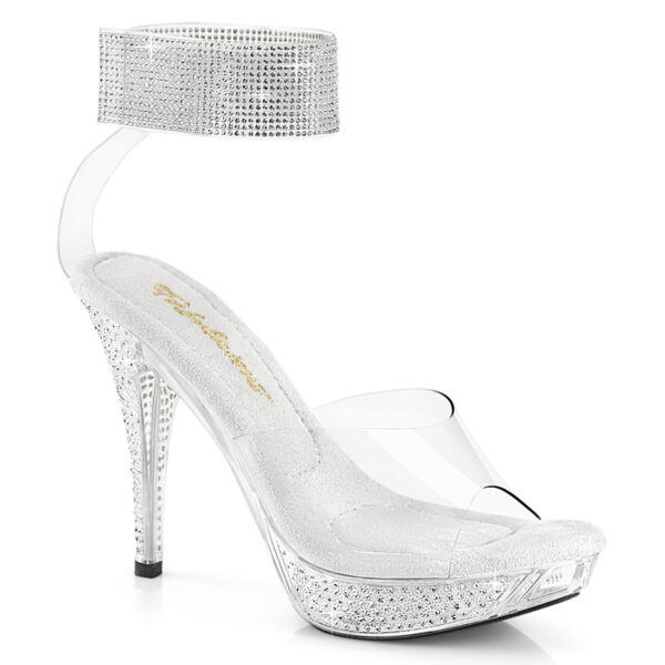 4 1/2" Heel, 1" PF Sandal w/RS Ankle Cuff