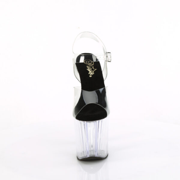 8" Heel, 3 3/4" PF Ankle Strap Sandal - Image 2