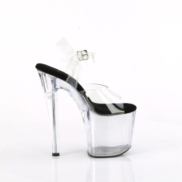 8" Heel, 3 3/4" PF Ankle Strap Sandal - Image 5