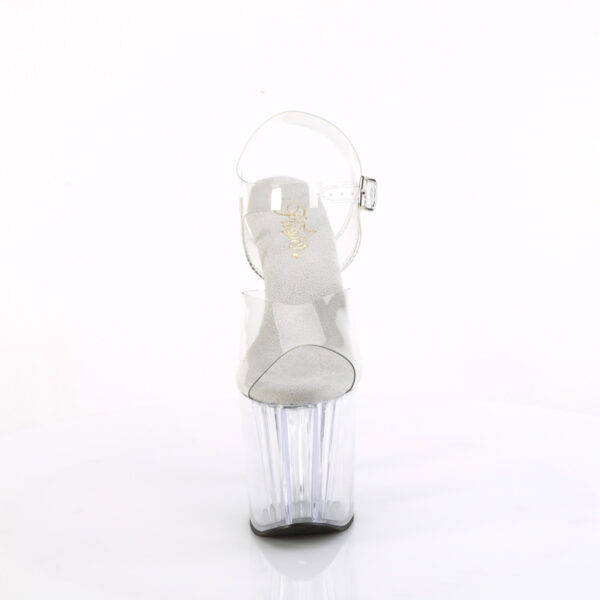 8" Heel, 3 3/4" PF Ankle Strap Sandal - Image 2