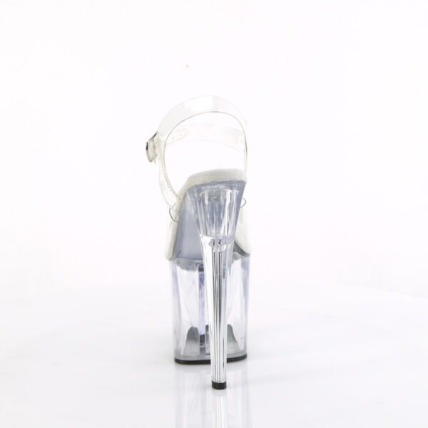 8" Heel, 3 3/4" PF Ankle Strap Sandal - Image 4