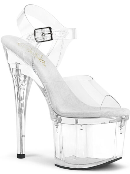 7″ Heel, 3″ PF Ankle Strap Sandal