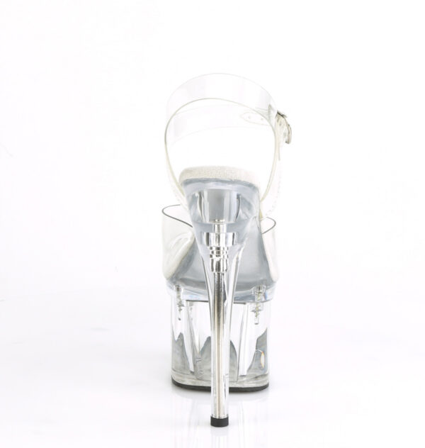 7" Heel, 3" PF Ankle Strap Sandal - Image 4