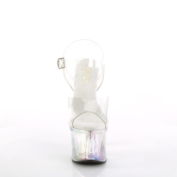 7" Heel, 3" PF Ankle Strap Sandal - Image 2