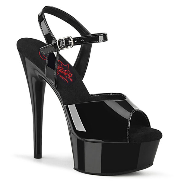 6" Heel, 1 3/4" PF Ankle Strap Sandal