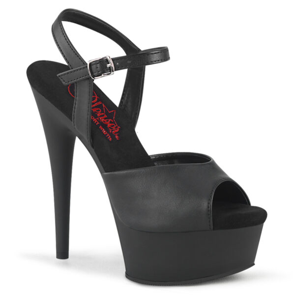 6" Heel, 1 3/4" PF Comfort Width Ankle Strap Sandal