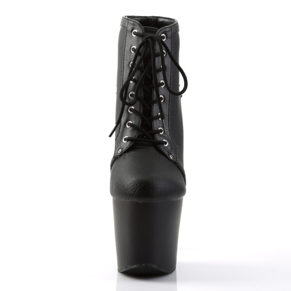 7" Heel, 3 1/4" PF Lace Up Ankle Bootie - Image 2