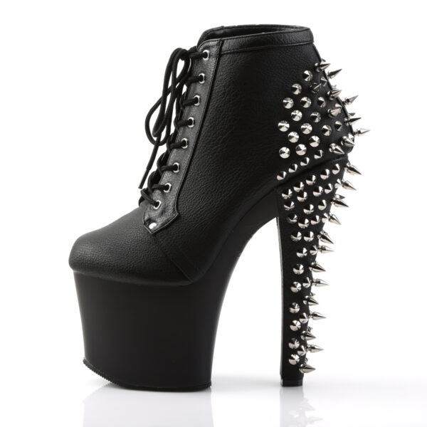7" Heel, 3 1/4" PF Lace Up Ankle Bootie - Image 3
