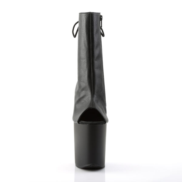 8" Heel, 4" PF Open Toe/Heel Ankle Boot, Side Zip - Image 2