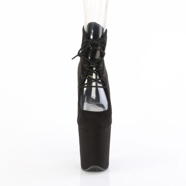 8" Heel, 4" PF Lace-Up Front Bootie - Image 2