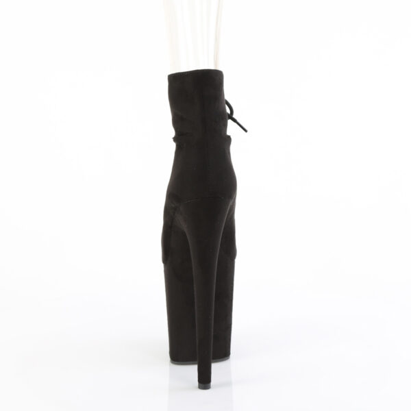 8" Heel, 4" PF Lace-Up Front Bootie - Image 4
