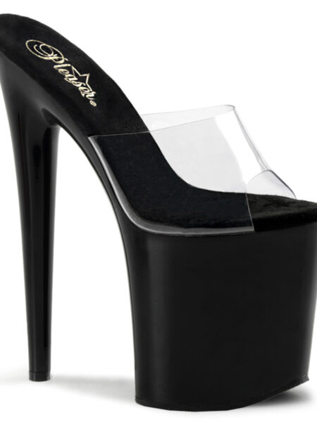 8" Heel, 4" PF Peep Toe Slide