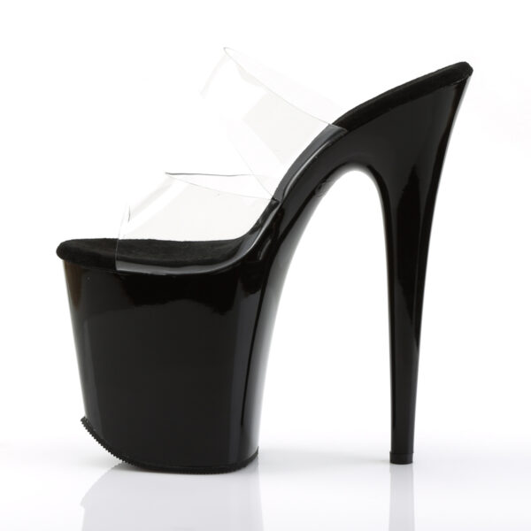 8" Heel Two Band Platform Slide - Image 3