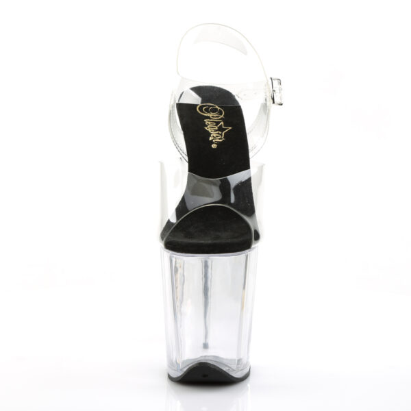 8" Heel, 4" PF Ankle Strap Sandal - Image 2