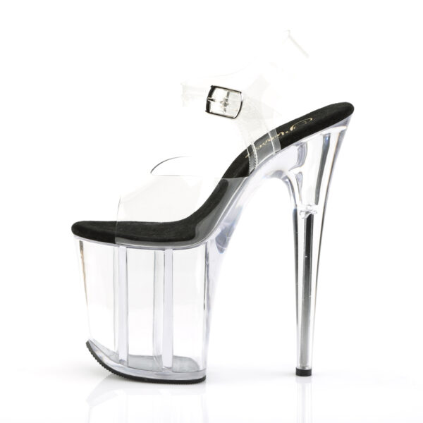 8" Heel, 4" PF Ankle Strap Sandal - Image 3