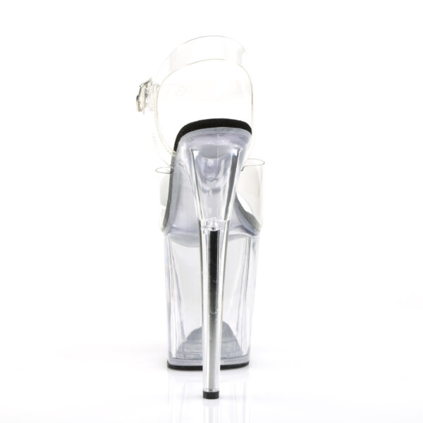 8" Heel, 4" PF Ankle Strap Sandal - Image 4