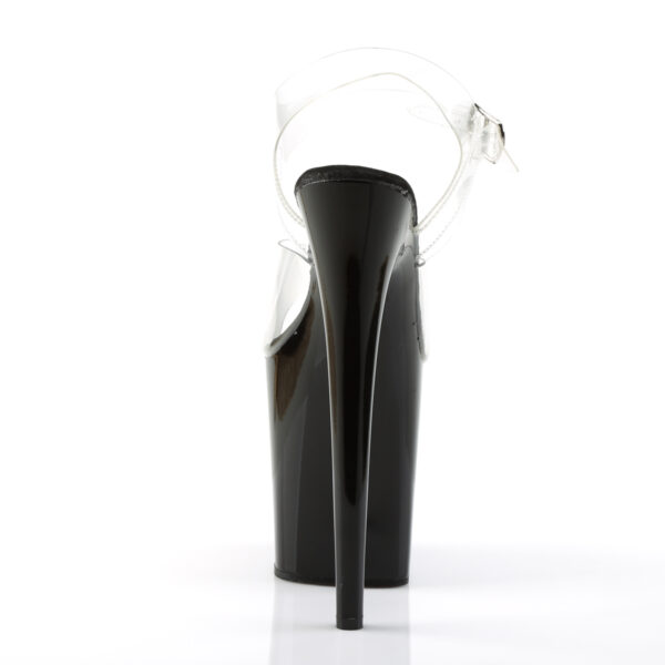 8" Heel, 4" PF Ankle Strap Sandal - Image 4