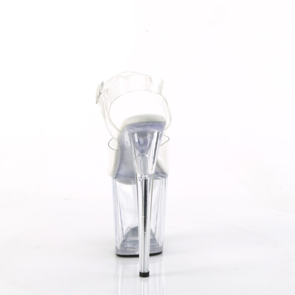 8" Heel Ankle Strap Platform Sandal - Image 4