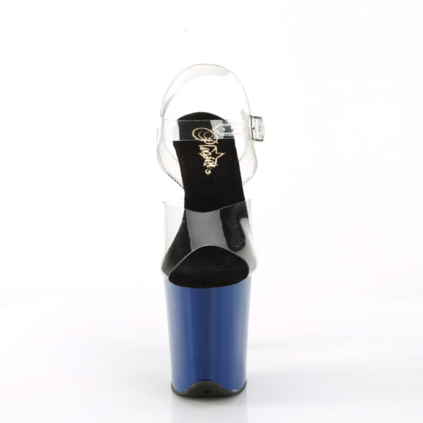 8" Heel, 4" PF Ankle Strap Sandal - Image 2