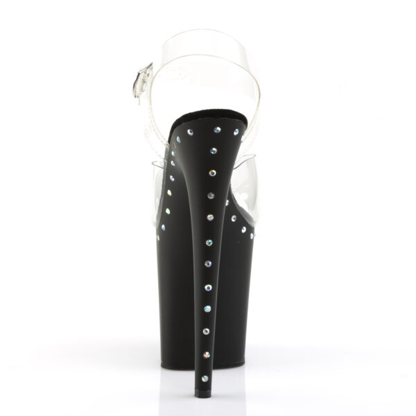 8" Heel, 4" PF Ankle Strap Sandal - Image 4