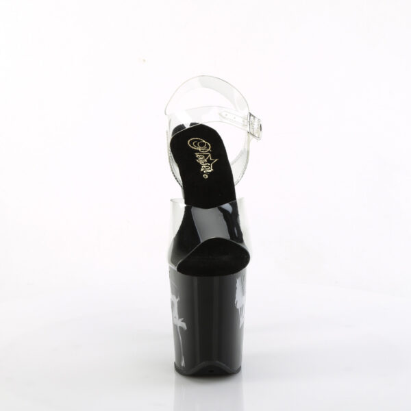 8" Heel, 4" PF LED Illuminated Ankle Strap Sandal - Image 2