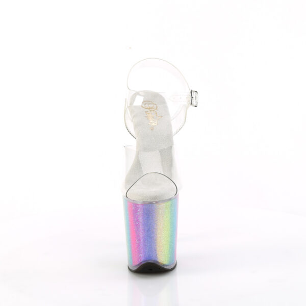 8" Heel, 4" PF Ankle Strap Sandal - Image 2