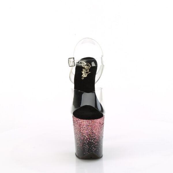 8" Heel, 4" PF Ankle Strap Sandal - Image 2
