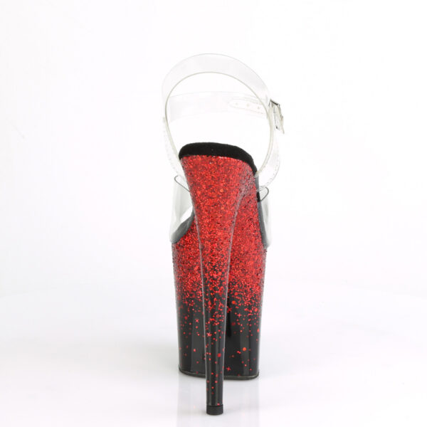 8" Heel, 4" PF Ankle Strap Sandal - Image 4