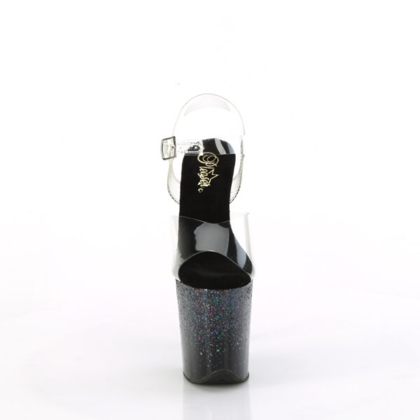 8" Heel, 4" PF Ankle Strap Sandal - Image 2