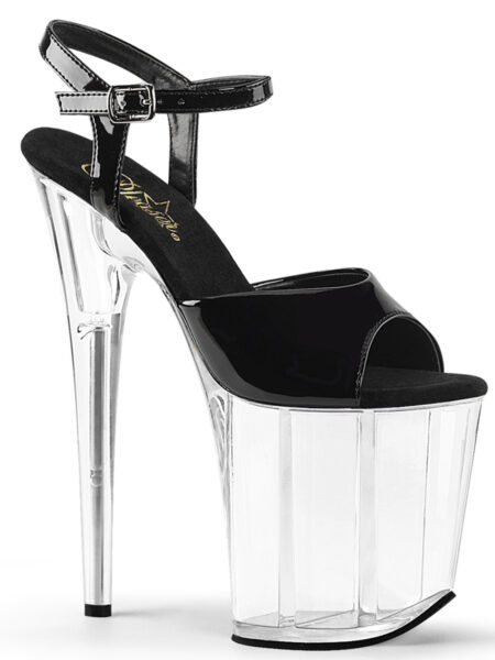 8" Heel, 4" PF Ankle Strap Sandal