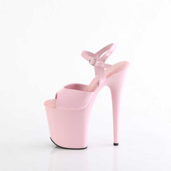 8" Heel, 4" PF Ankle Strap Sandal - Image 3