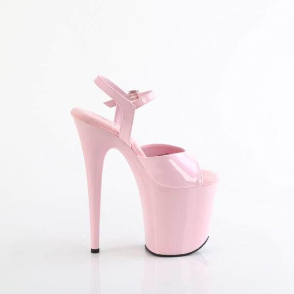 8" Heel, 4" PF Ankle Strap Sandal - Image 5